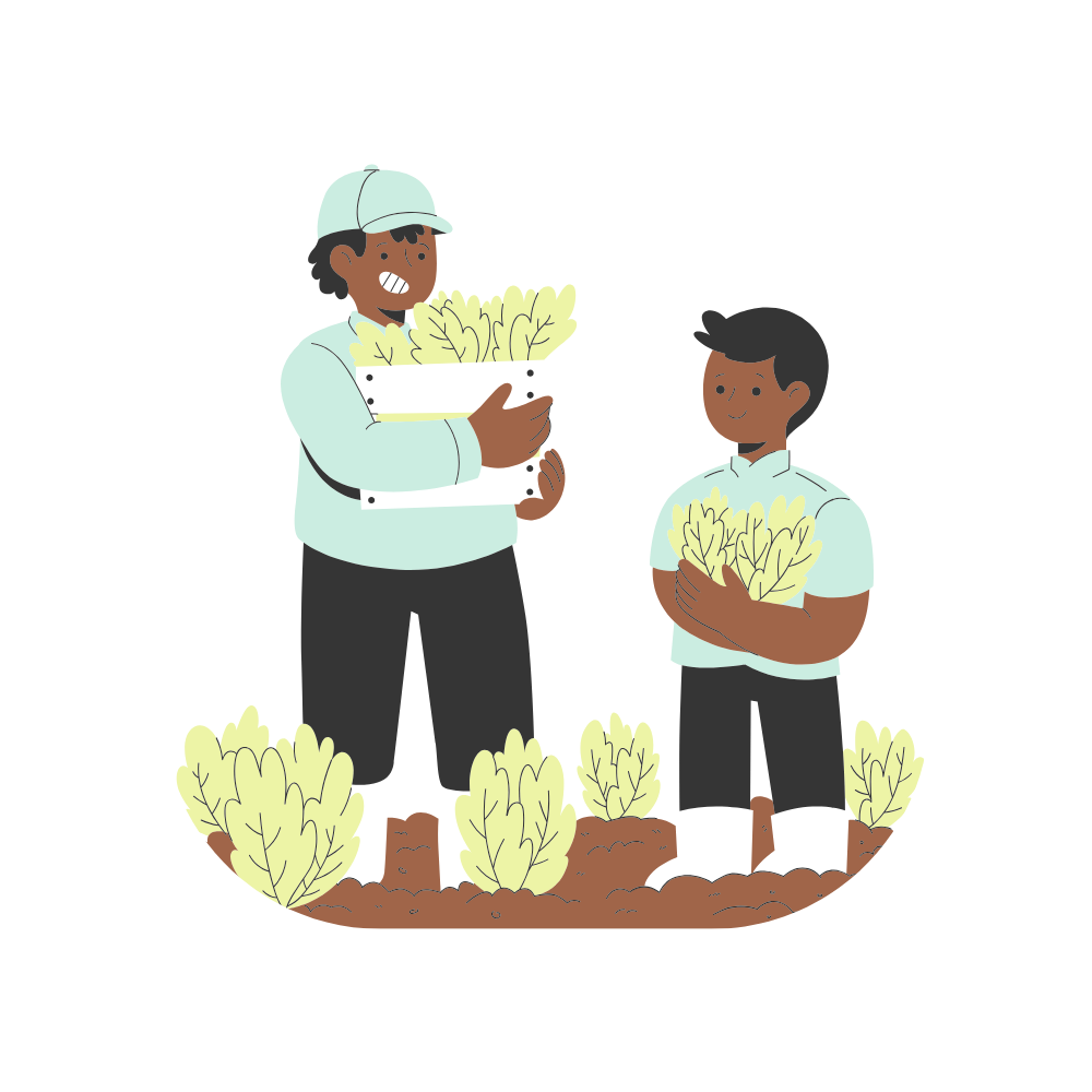 Harvesting Farmer